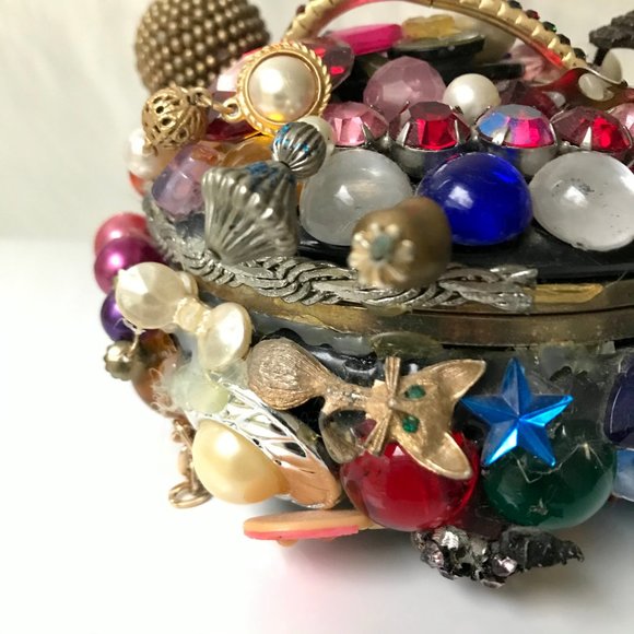 Vintage 90s Handmade “Jewels” Seattle Jewelry Box - Picture 13 of 14